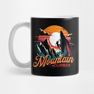 Mountain Climber Design Mug